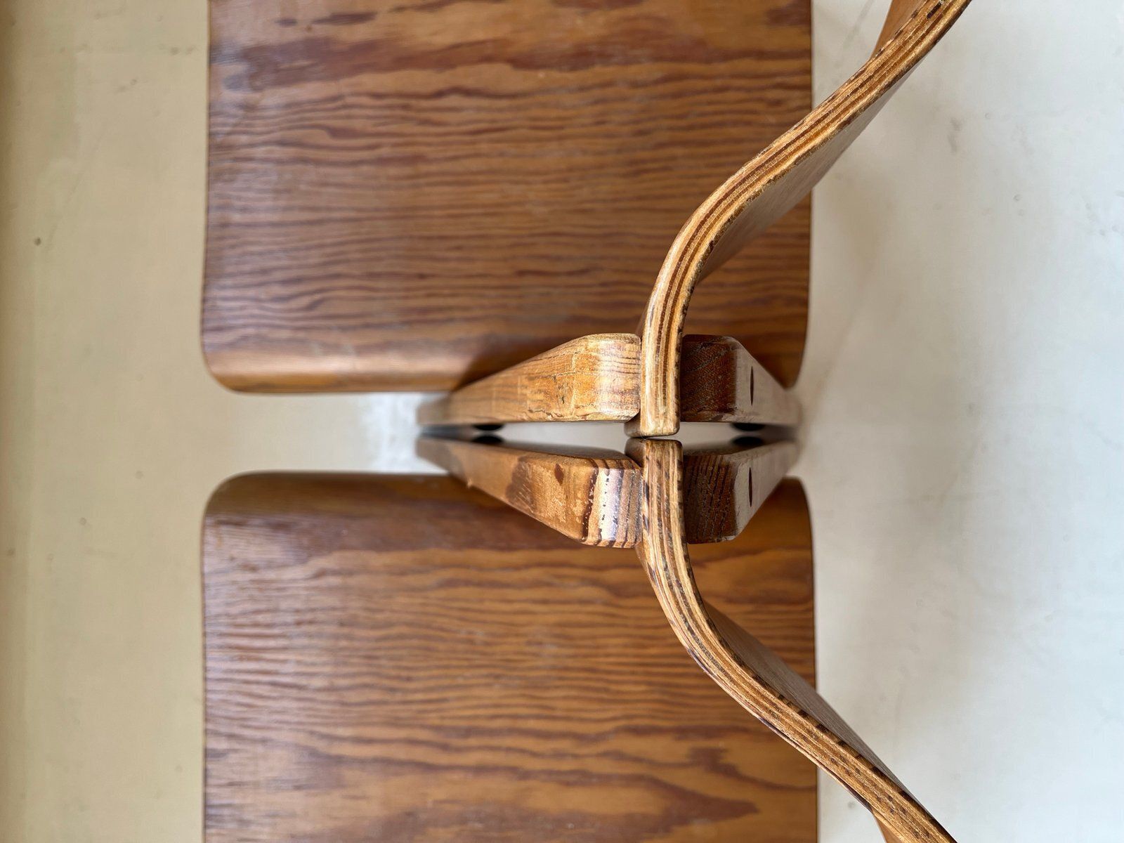 Wooden Chairs By Martins Machado, 1980s, Set Of 2 photo furniture
