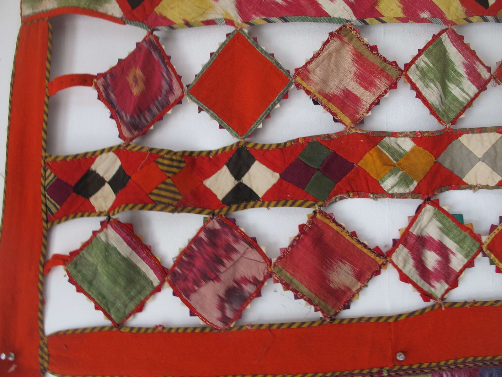 Rare Uzbek Horse Cover, Circa 1900, 1.54m X 1.04m photo furniture