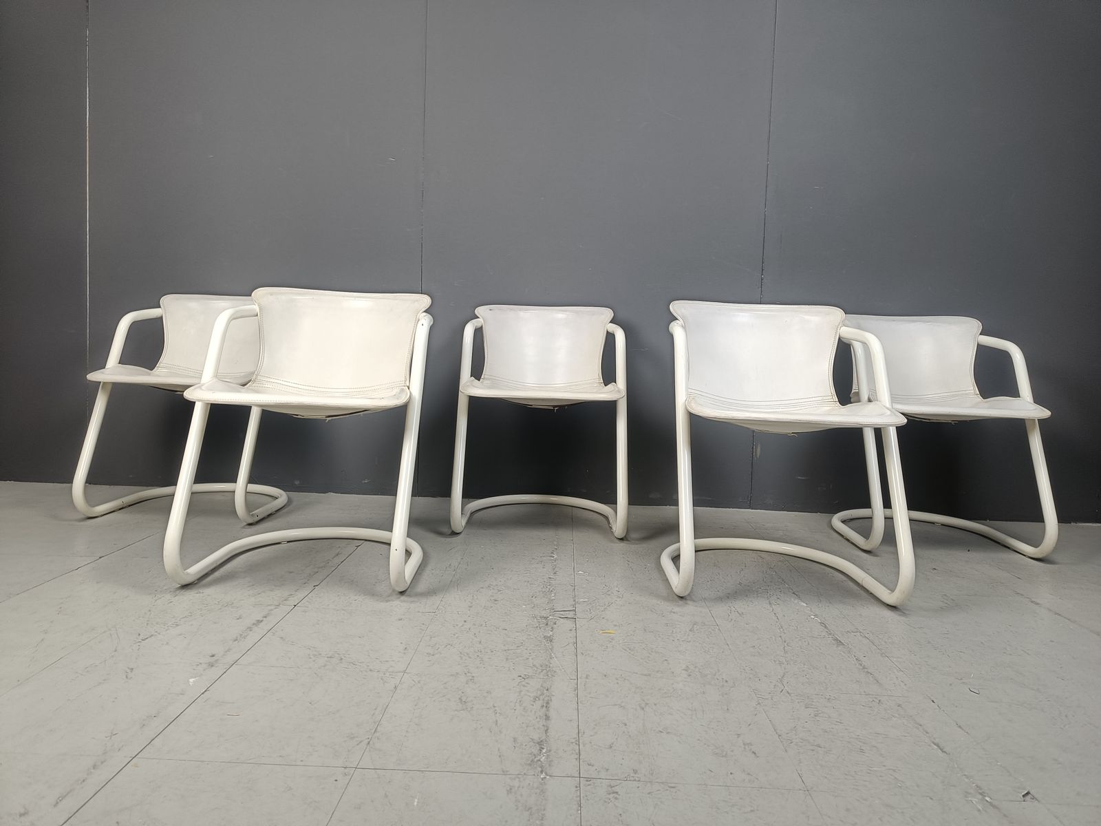 Vintage Dining Chairs By Metaform, Set Of 5   1970s photo buy