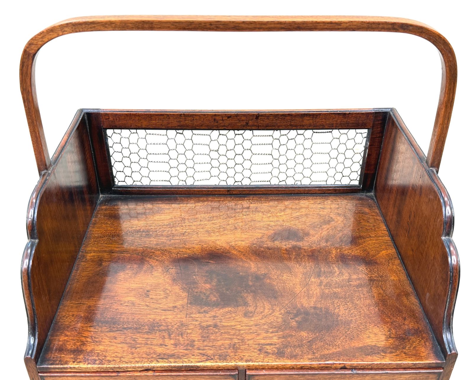 Porte-livres de bureau géorgien en acajou, XVIIIe siècle (Angleterre, vers 1740) photo buy
