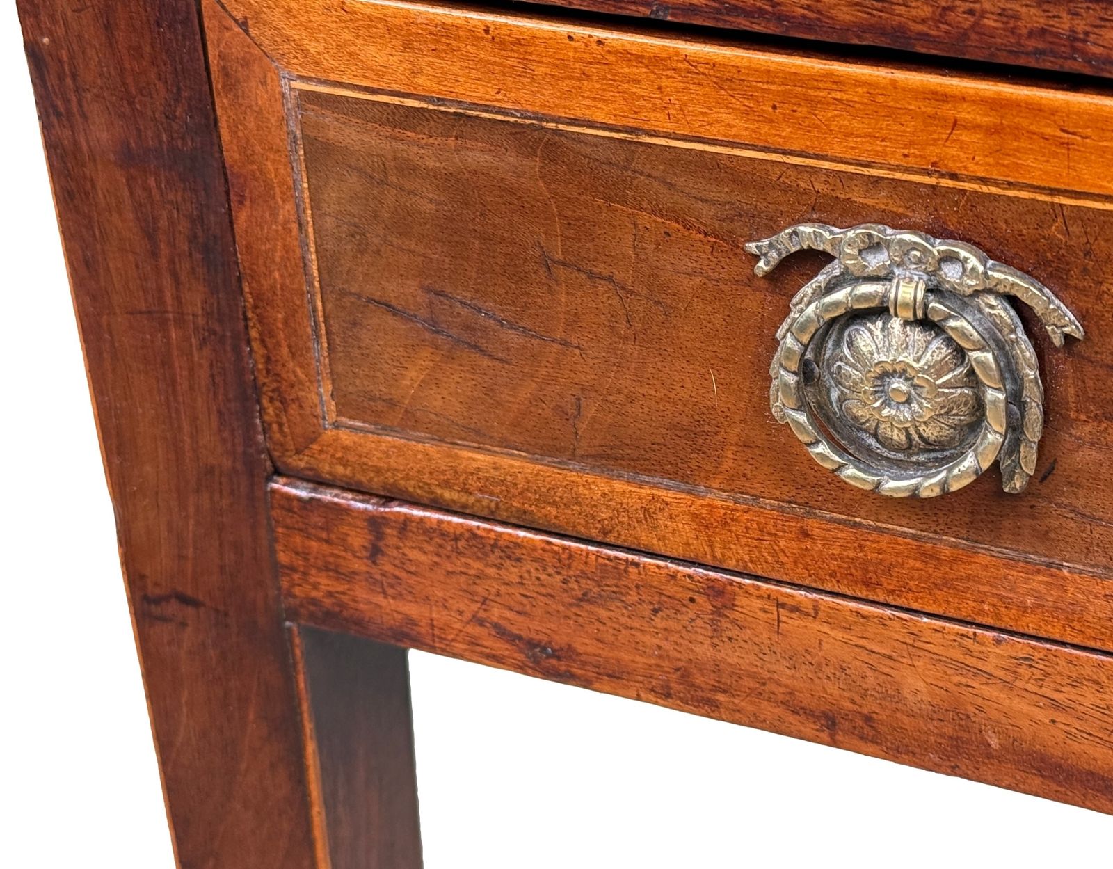 photo for sale Georgian 18th Century Mahogany Patience Card Games Table (England, Circa 1780)