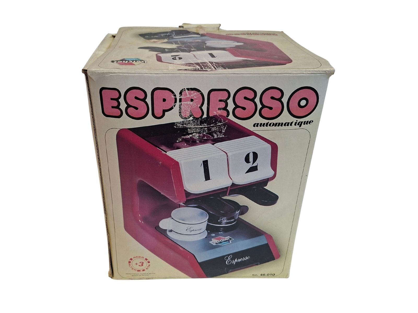 photo furniture Berchet "Espresso Automatique" – Caffettiera Giocattolo Con Scatola