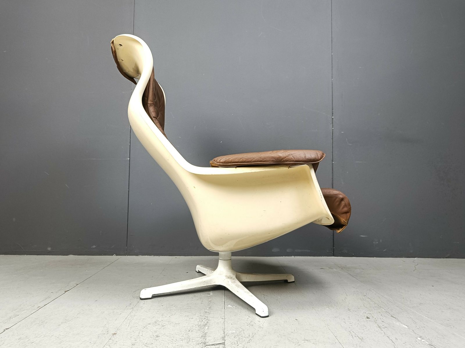 photo for sale Mid Century Space Age Galaxy Armchair By Alf Svensson For Dux, 1968