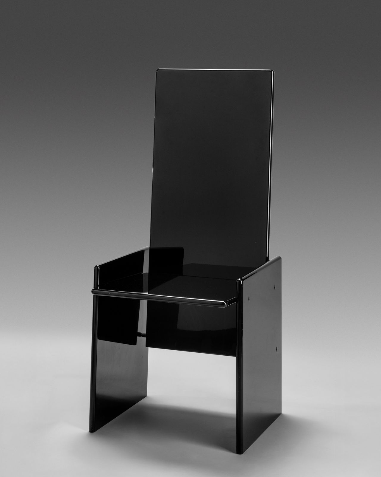 Kazuhide Takahama, ‘Kazuki’ Chair In Black Lacquered Wood For Gavina/Simon Bologna, 1970
