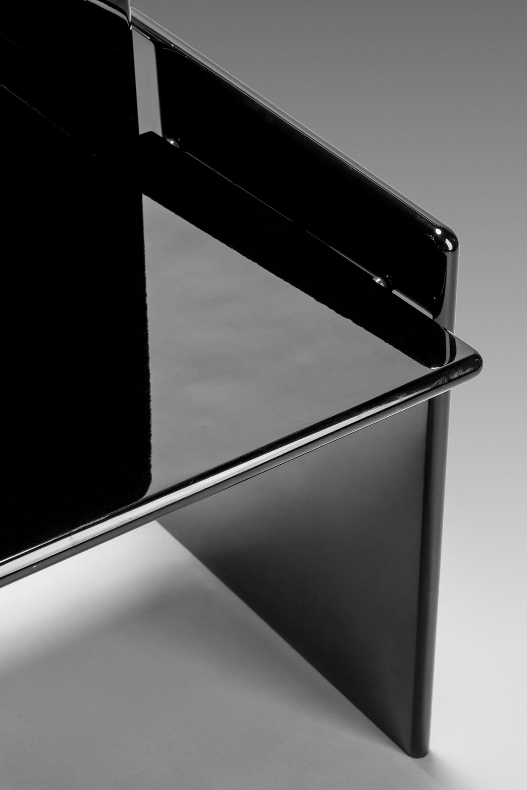 Kazuhide Takahama, ‘Kazuki’ Chair In Black Lacquered Wood For Gavina/Simon Bologna, 1970 photo Furniture
