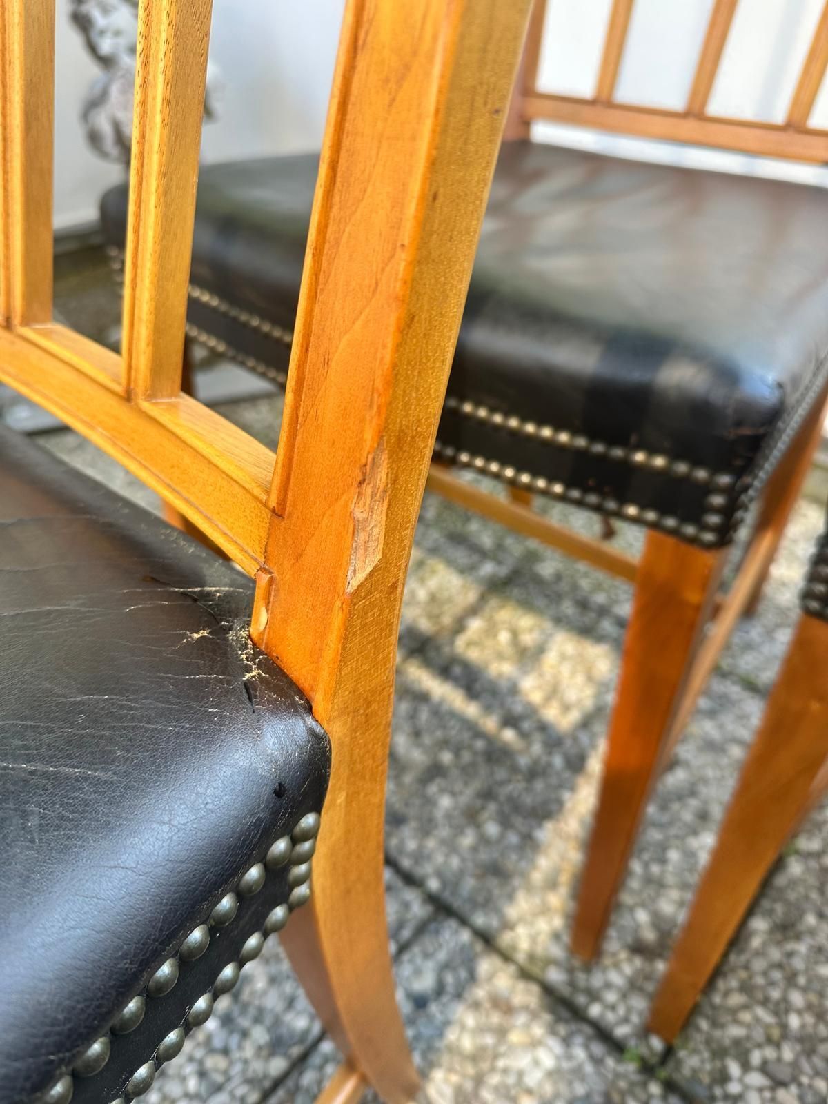 10 X Frank Josef Chairs Model 620 Svenskt Tenn Walnut Swedish photo 3900.0