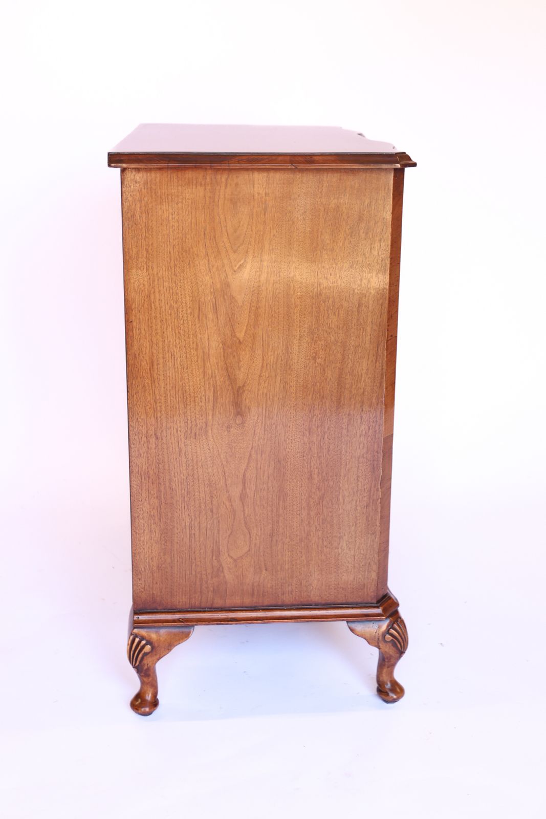 Georgian Revival Walnut 4 Drawer Chest 1920s photo buy