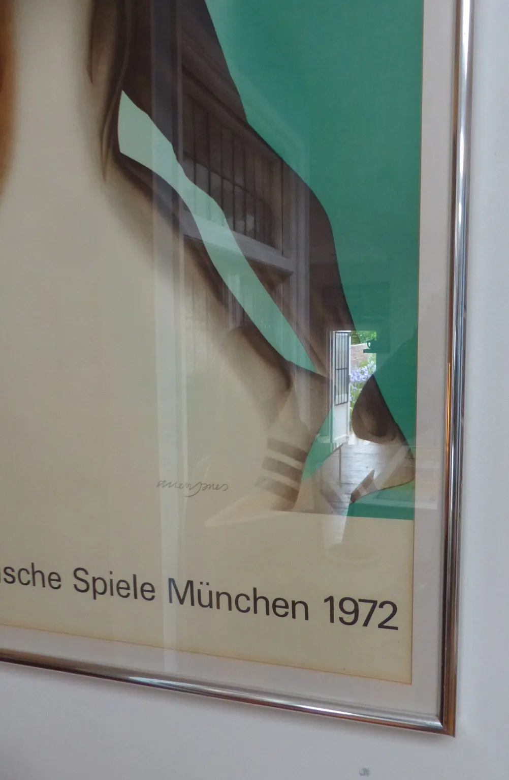 Allen Jones Olympic Games Munich 1972 Poster photo for sale