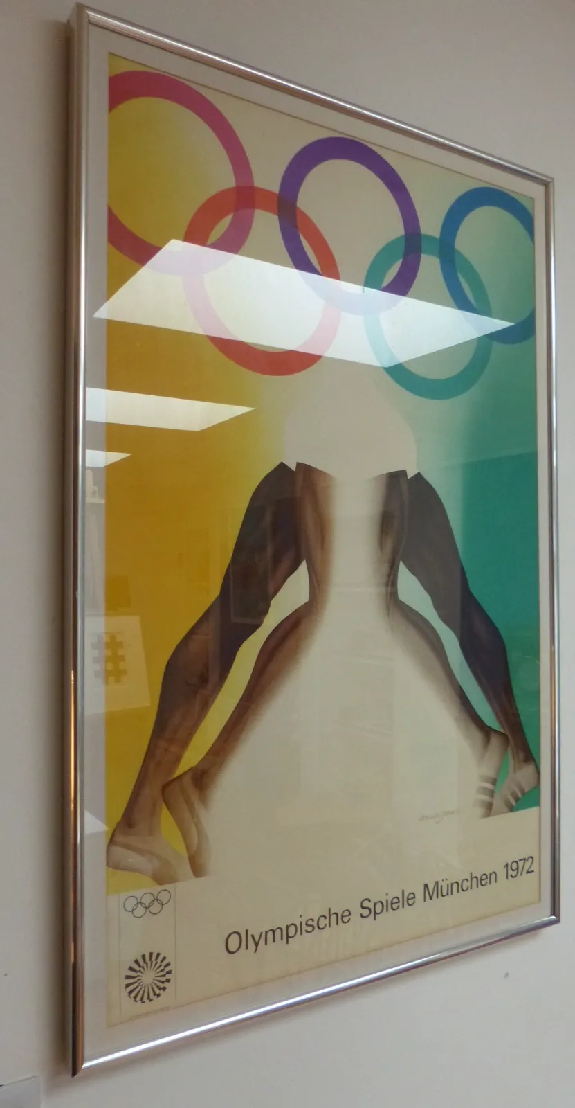 Allen Jones Olympic Games Munich 1972 Poster photo buy