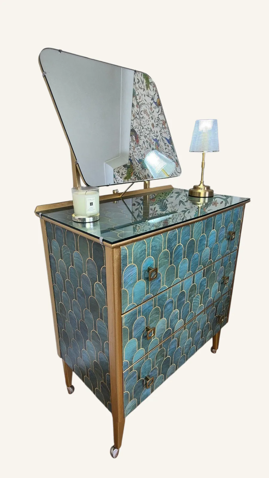 Statement Art Deco Style Chest Of Drawers photo for sale