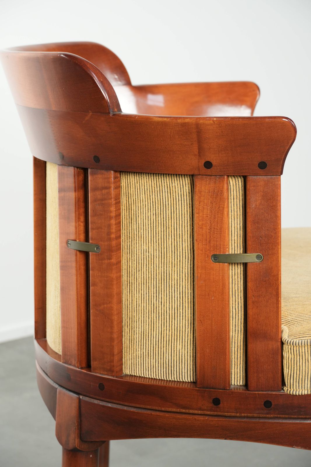 Furniture Beautiful Schuitema Design Occasional/Desk/Dining Chair From The Shaker Series, With A Wooden Frame And Luxurious Yellow Fabric Upholstery. photo