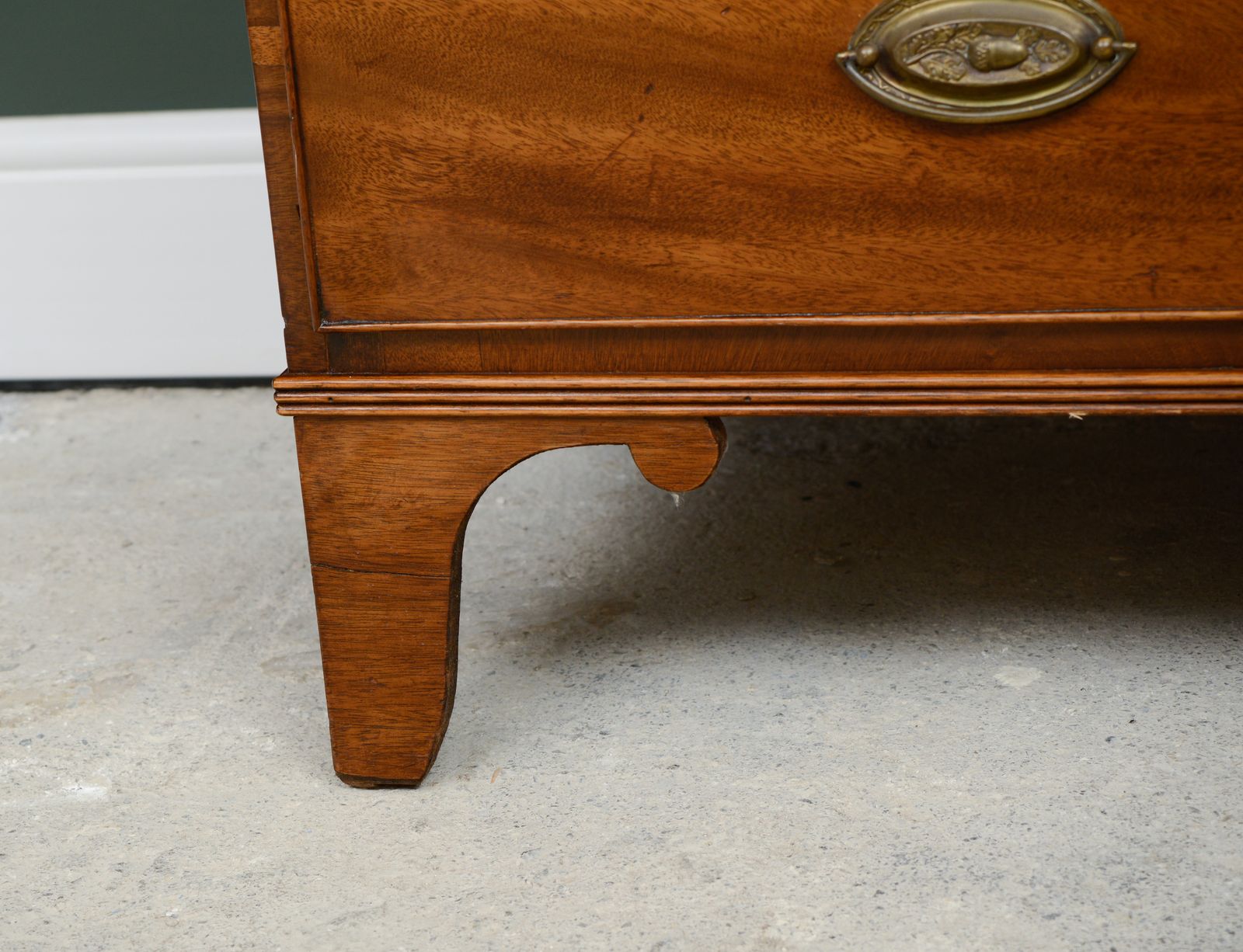 Georgian Mahogany Chest Of Drawers   2 Over 2 photo buy