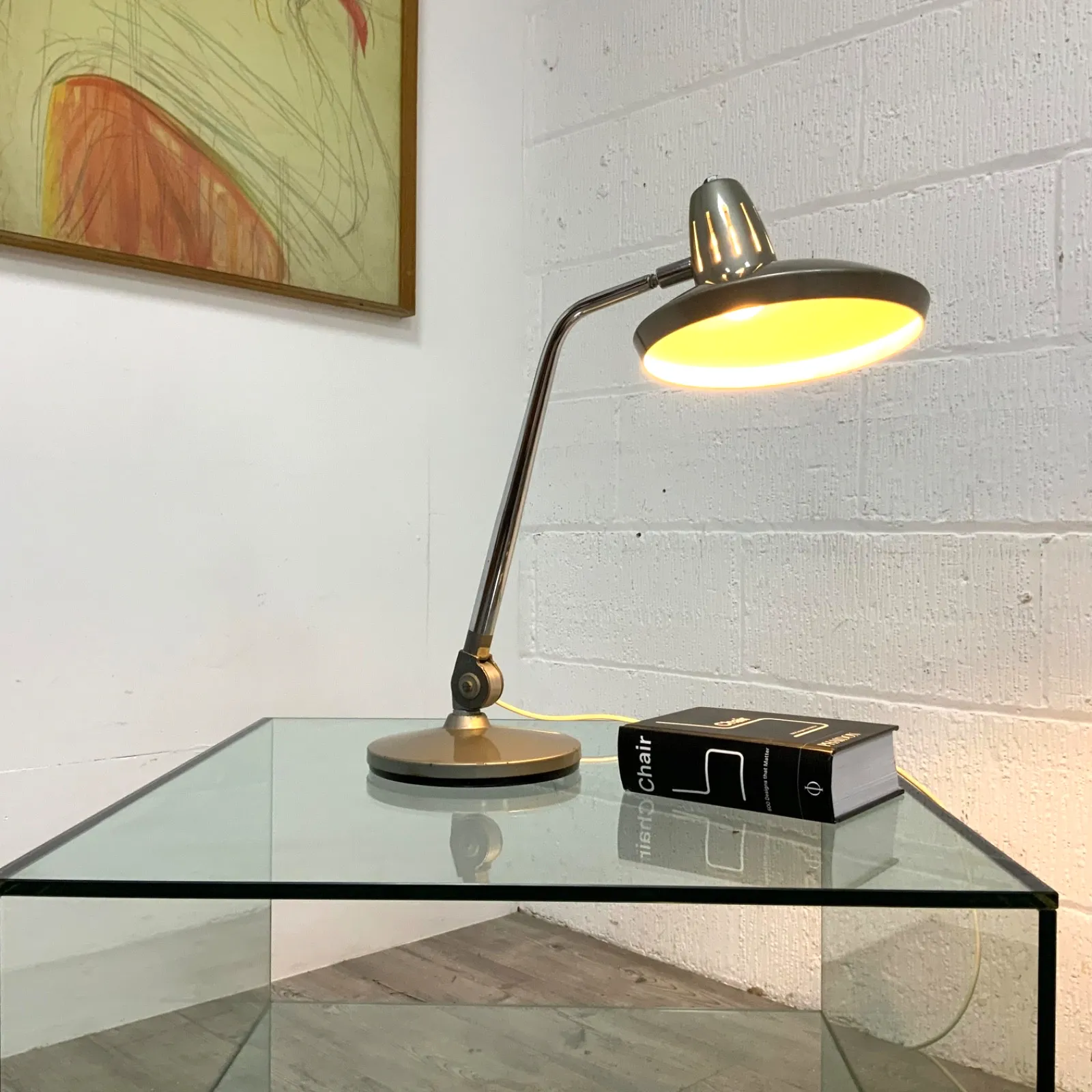 Vintage Fase  “El Faro” Lighthouse Desk Lamp Light Spanish Mid Century 70s photo vintage