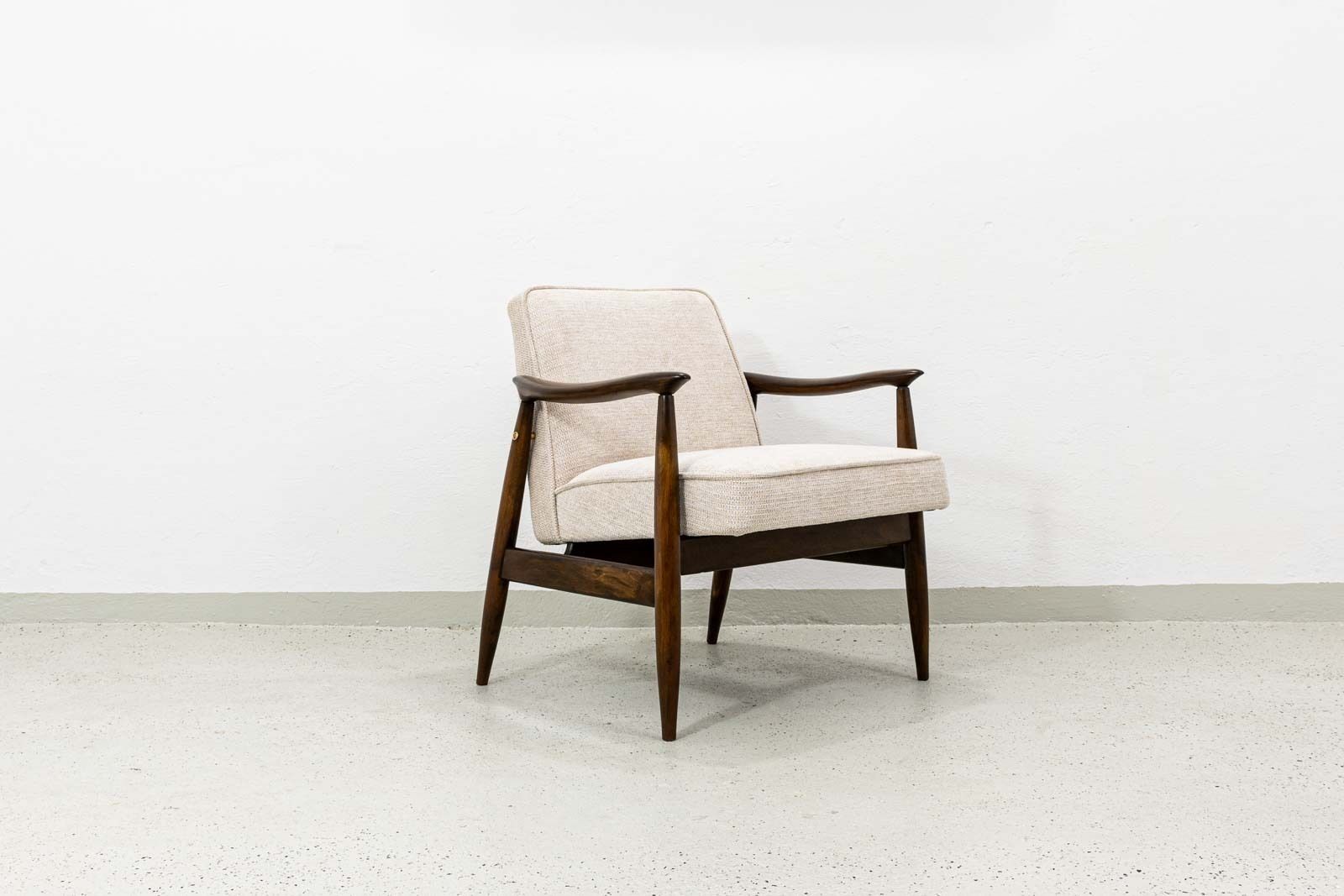 Mid Century Fauteuil Gfm 87 Van Juliusz Kędziorek, Gfm, Polen, Jaren 1960 photo vintage