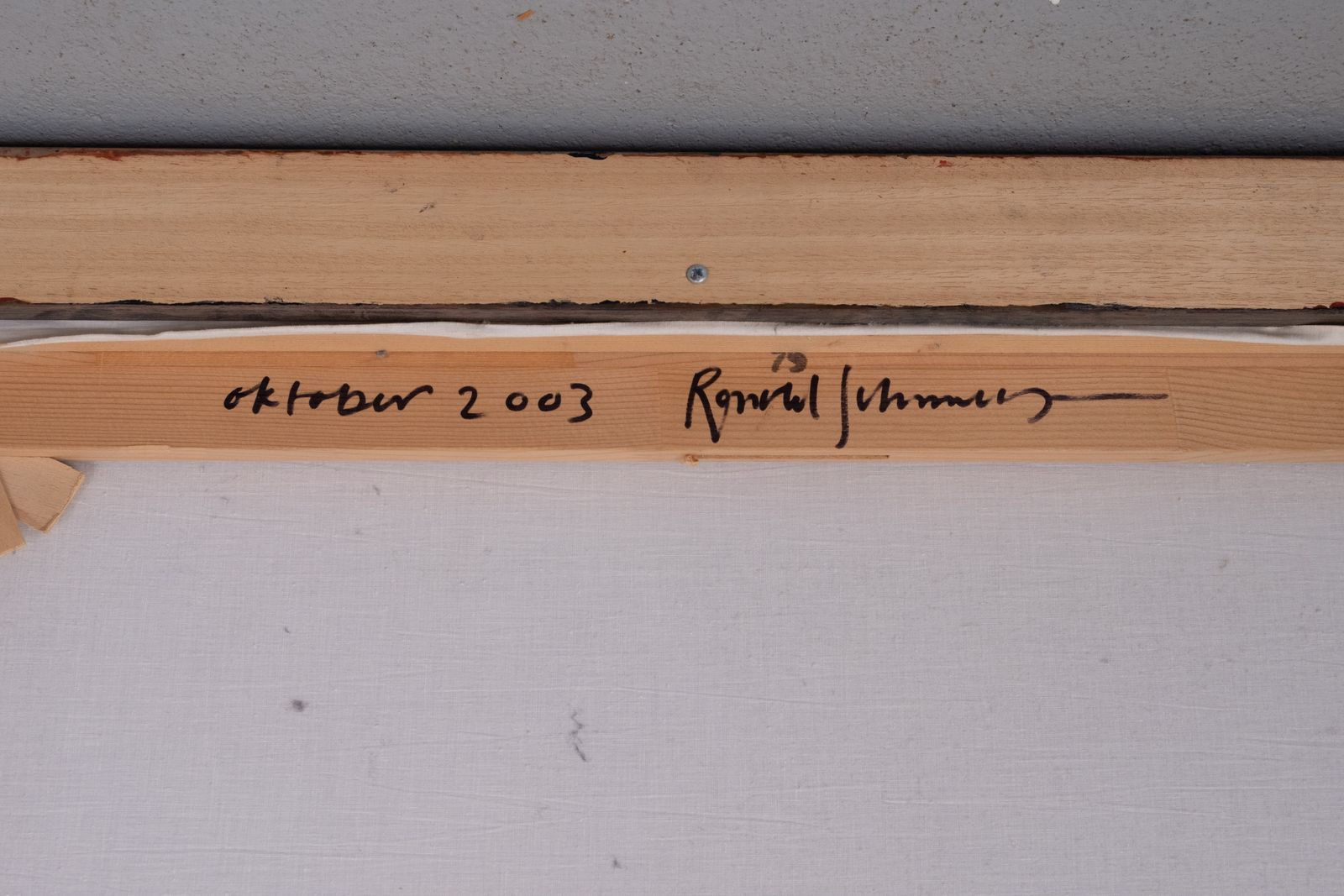 Ronald Schmets Photograph Painting ''Thy Beauty 'S Form'' 2003 photo buy