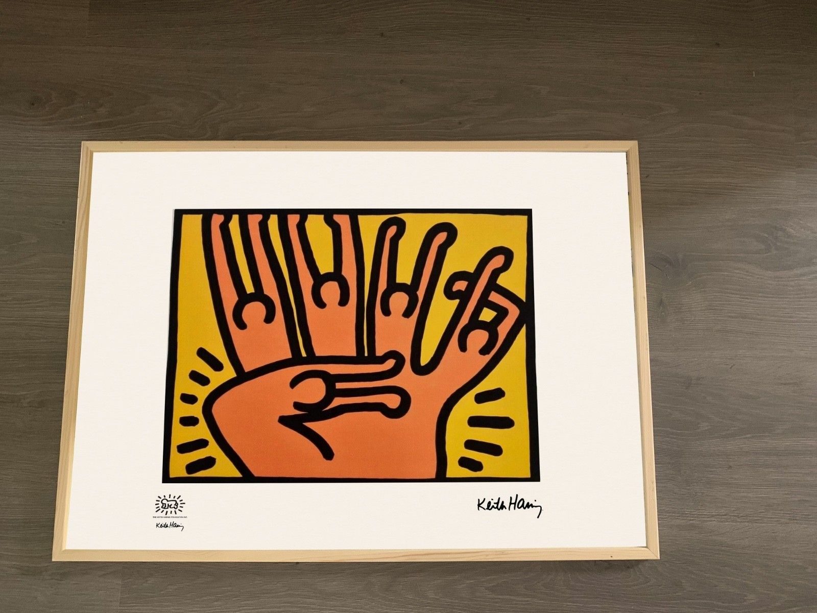 Keith Haring – Pop Shop Framed Archival Print | Ready To Hang