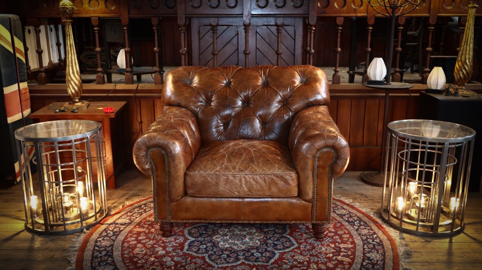Stunning Timothy Oulton Heritage Cigar Club Leather Armchair Antique Whisky 🚚🚚 photo Furniture
