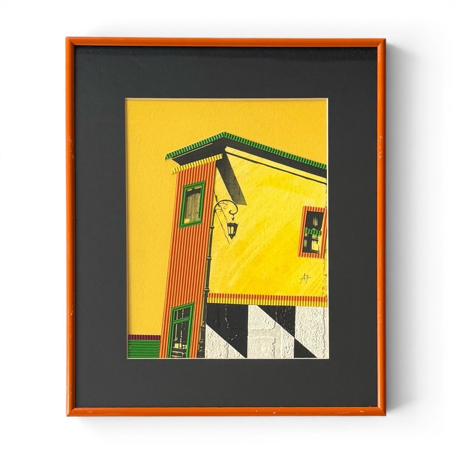photo vinterior Daniel Horacio Aguirre (1950 2021), Trio Of Mixed Media Architectural Studies, Circa 1990