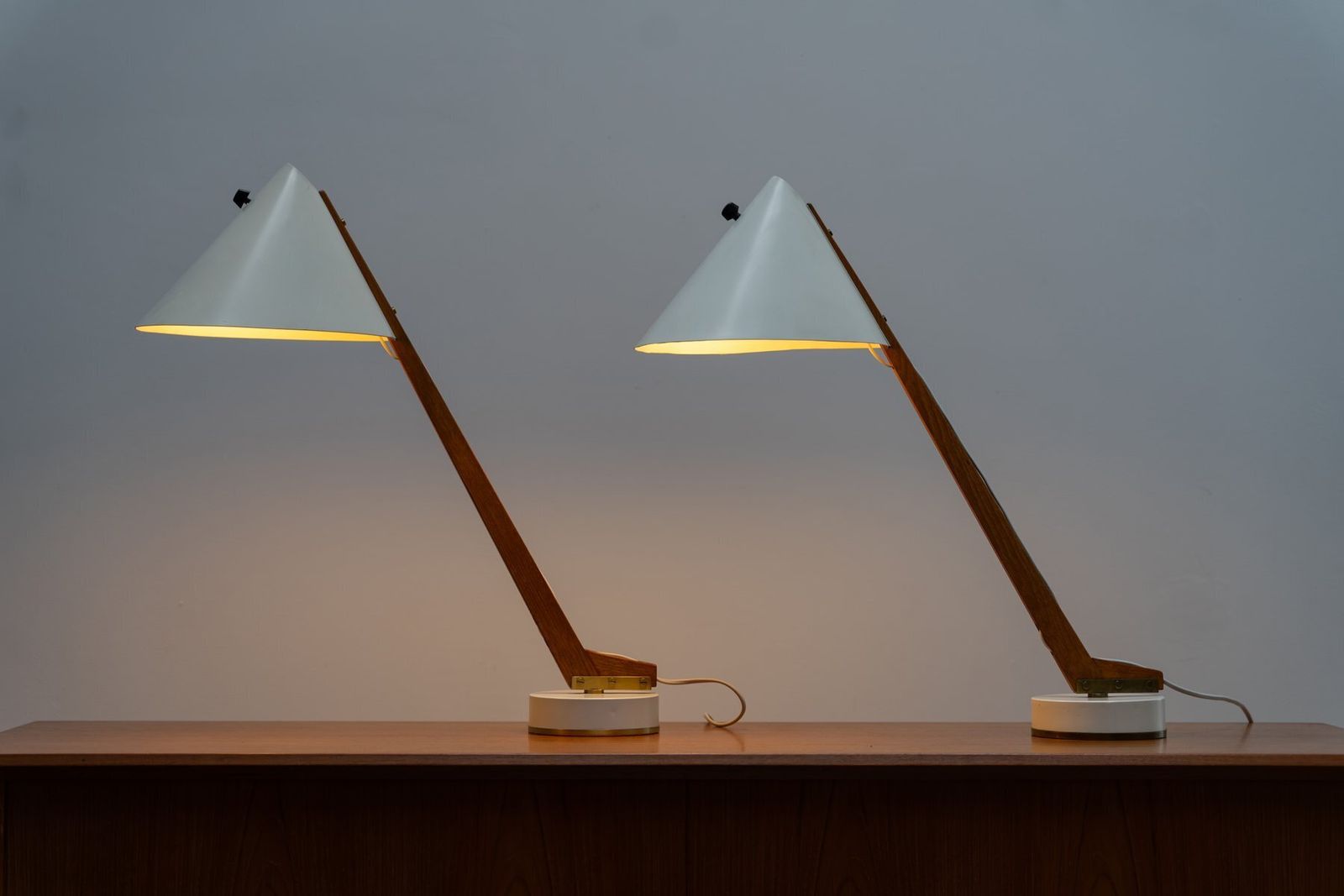 B54 Table Lamps By Hans Agne Jakobsson Ab Markaryd, 1950s, Set Of 2