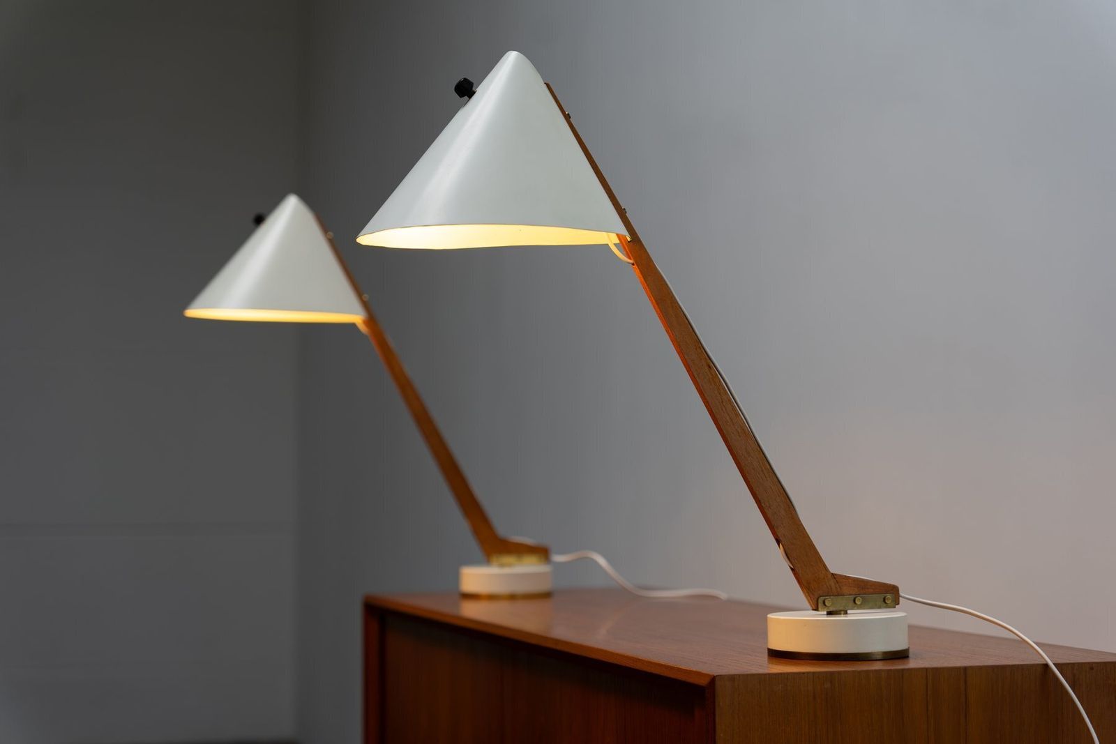 B54 Table Lamps By Hans Agne Jakobsson Ab Markaryd, 1950s, Set Of 2 photo Lighting