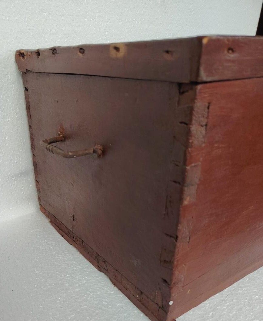 photo for sale Antique Wooden Box From The 17th Century