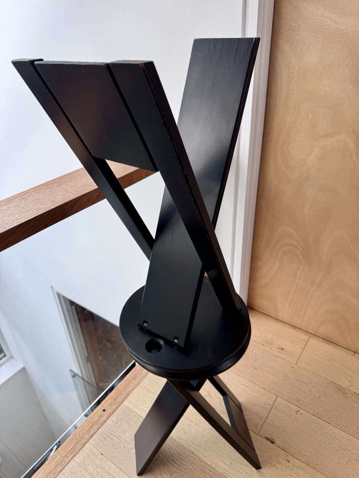 photo vintage A Pair Of Tall Suzy Stools By Adrian Reed For Princes Design Works Ltd Black Ash