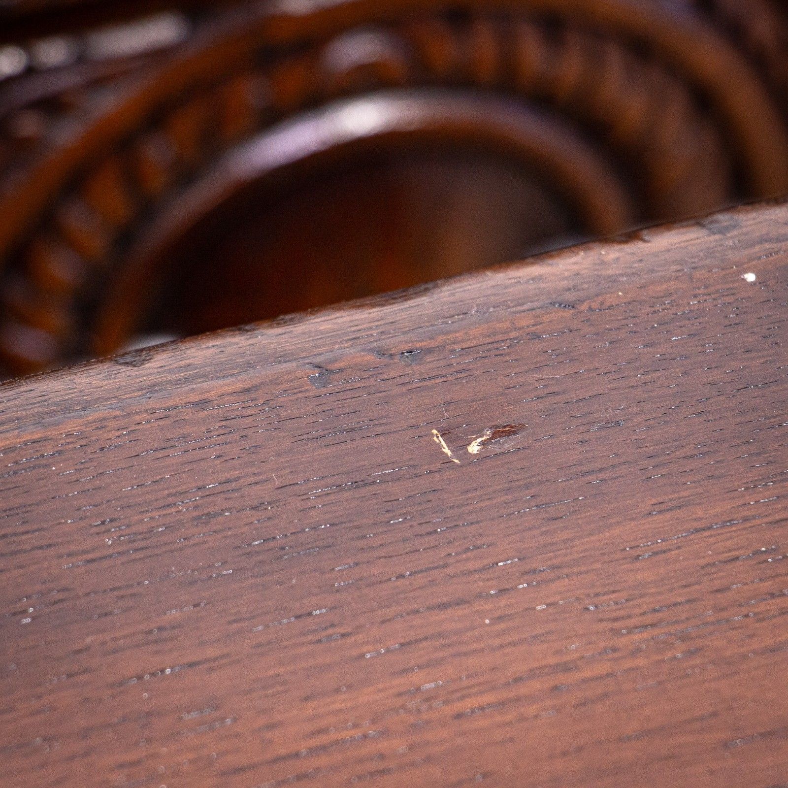 photo furniture Pair Of 17th Century Style Carved Oak Storage Coffers