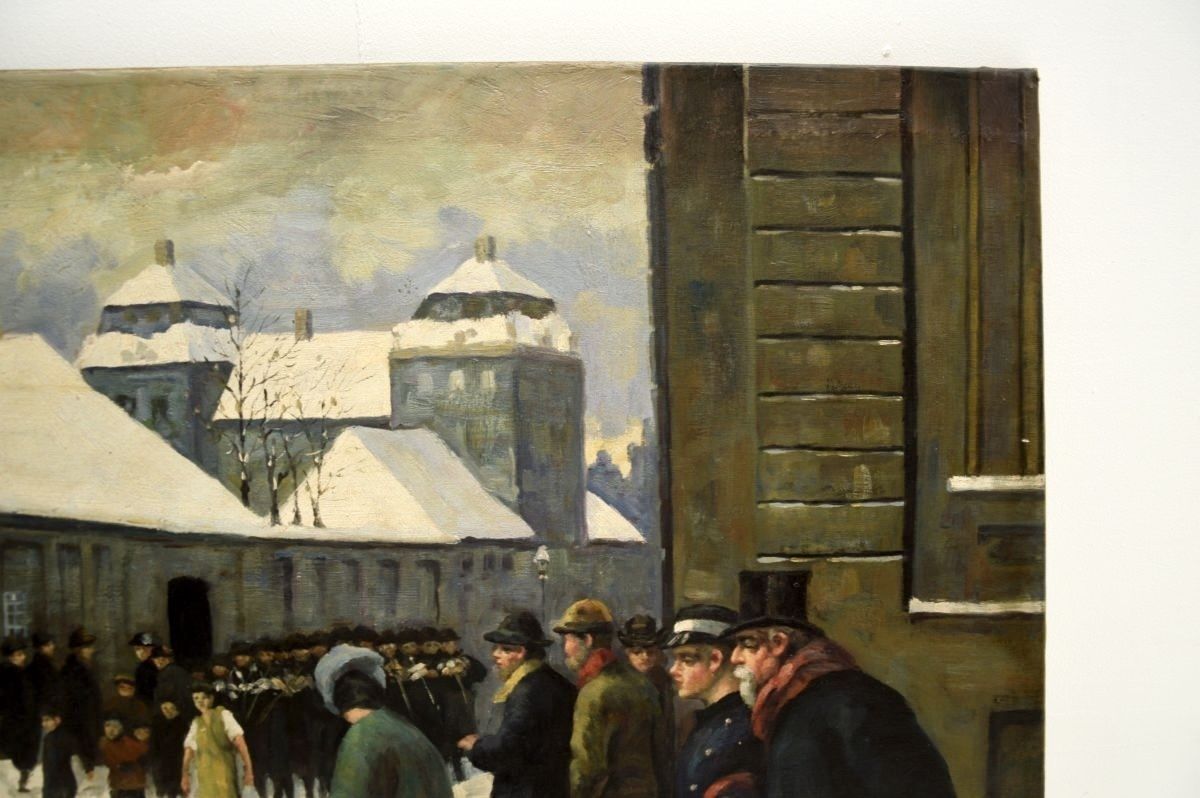Antique Oil Painting By A. Mcdonald photo buy