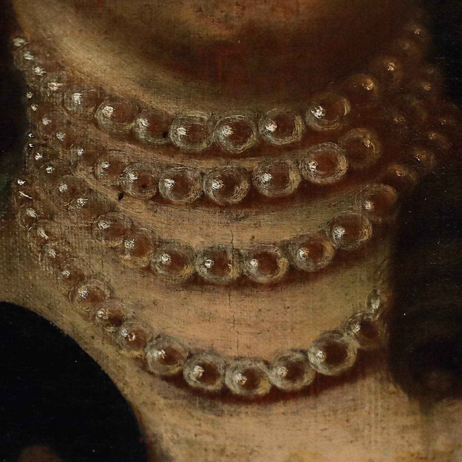 18th Century Oil Lady Of Luxury photo vinterior