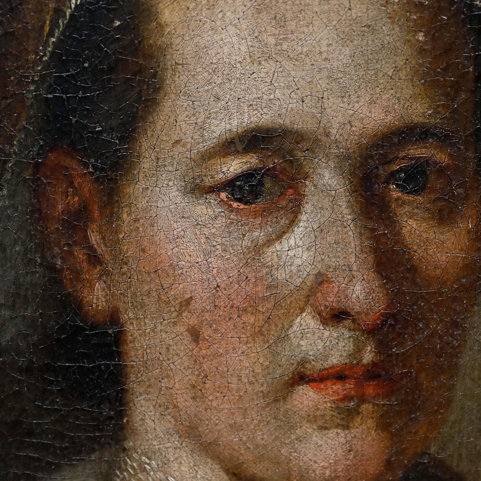 Flemish School 17th Century Oil Portrait Of A Respectable Woman photo 650.0