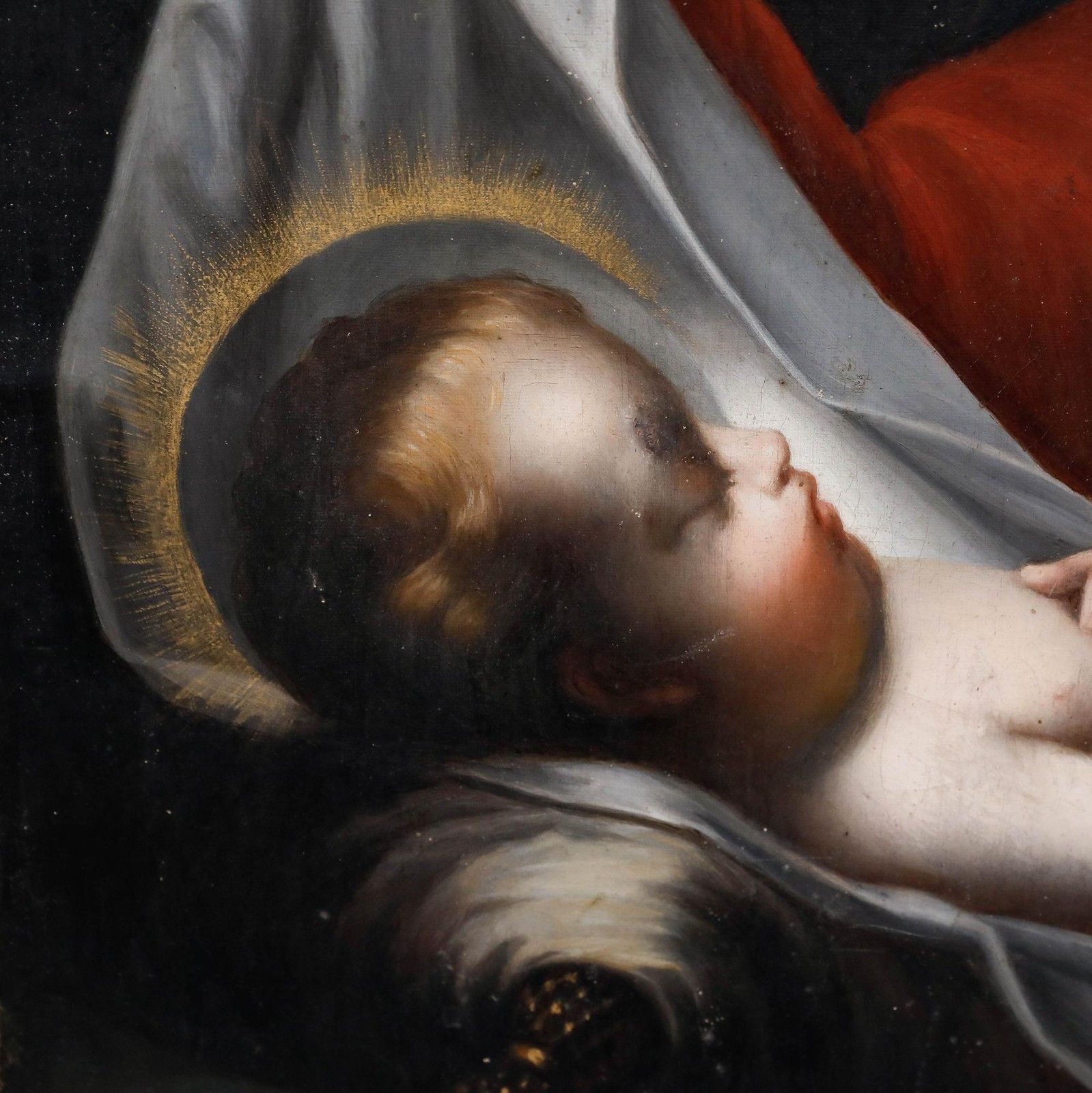 After Carlo Dolci (1616 1686) 19th Century Oil, Madonna And Child photo 1750.0