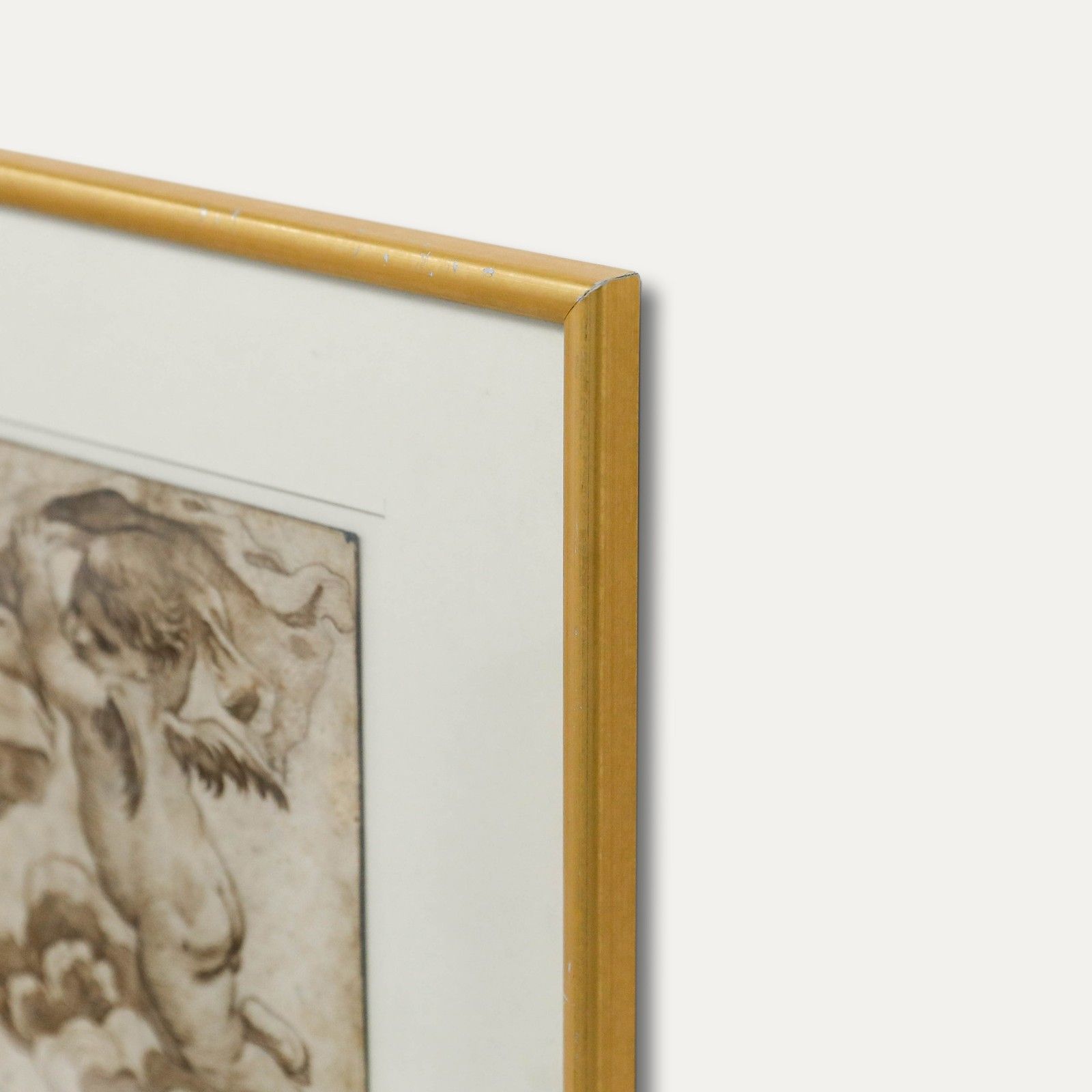 Franz Sales Weiss (1773 1824) Framed Pen And Ink Drawing, Angel On A Cloud photo vinterior