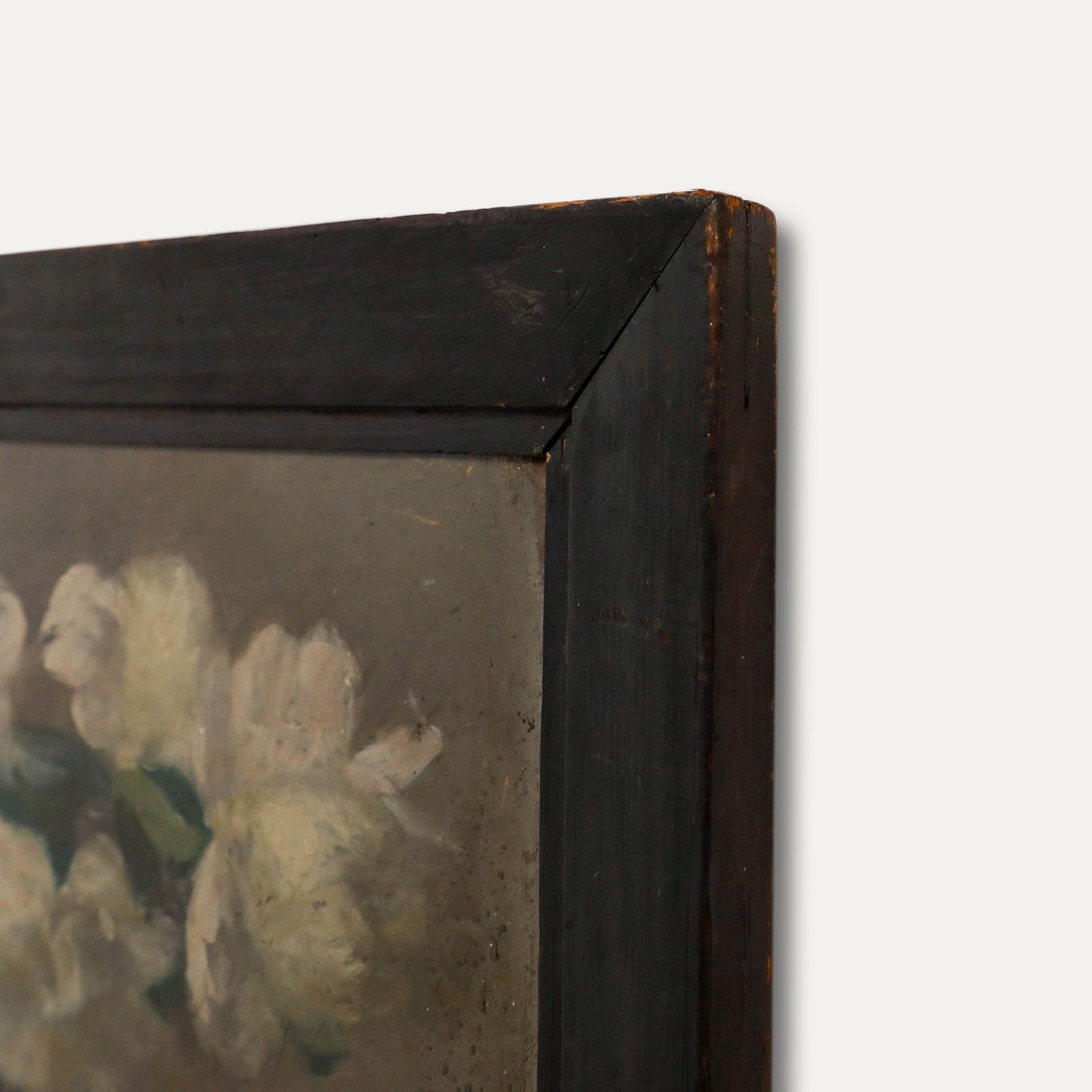 Cecile Hertz Eyrolles (1875 1974) Framed Oil, White Peonies In A Vase photo buy