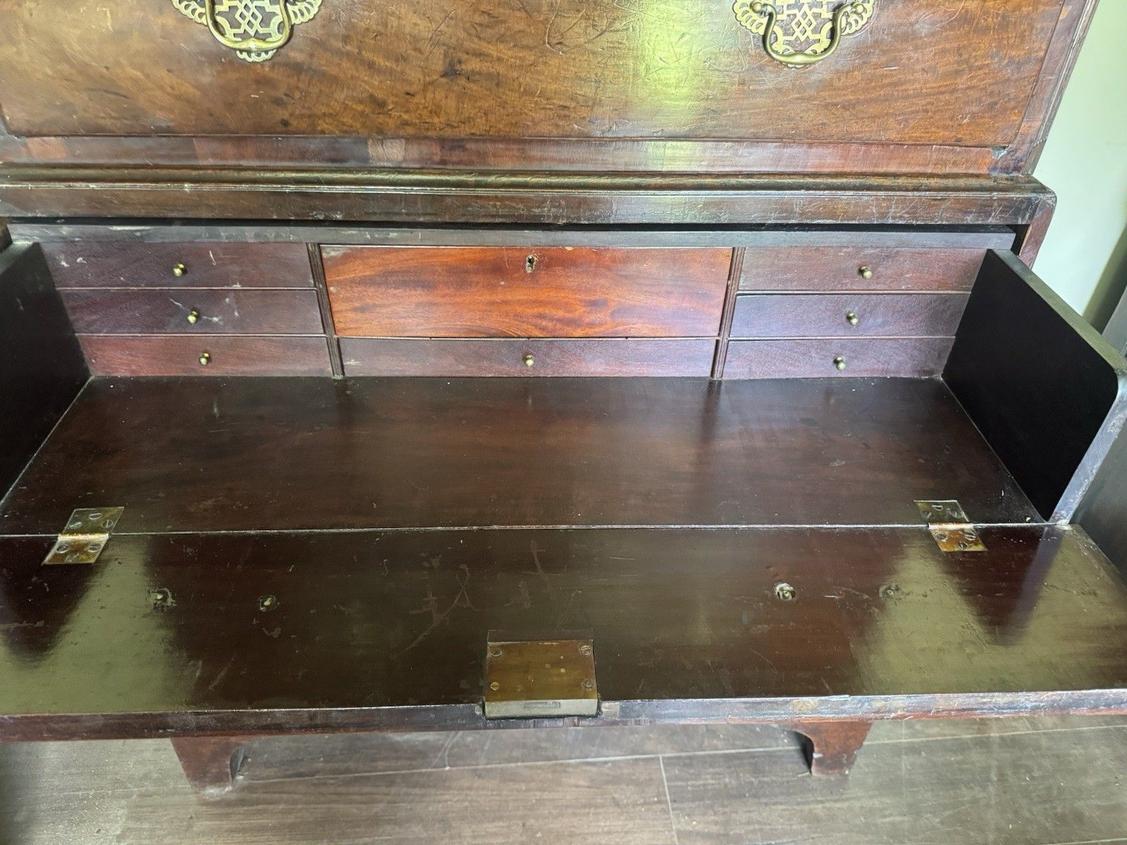 George III Mahogany Chest On Chest Secretaire Tallboy photo vinterior