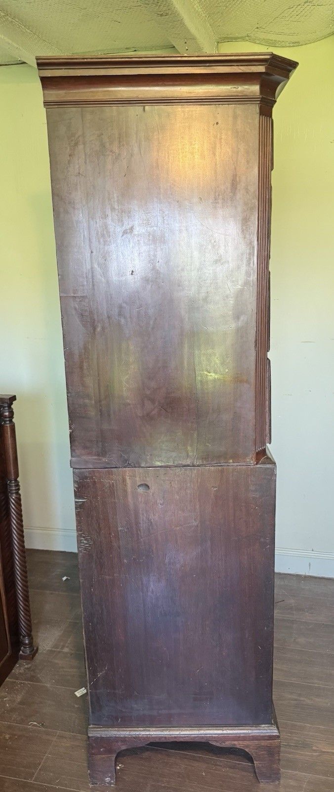 photo for sale George III Mahogany Chest On Chest Secretaire Tallboy