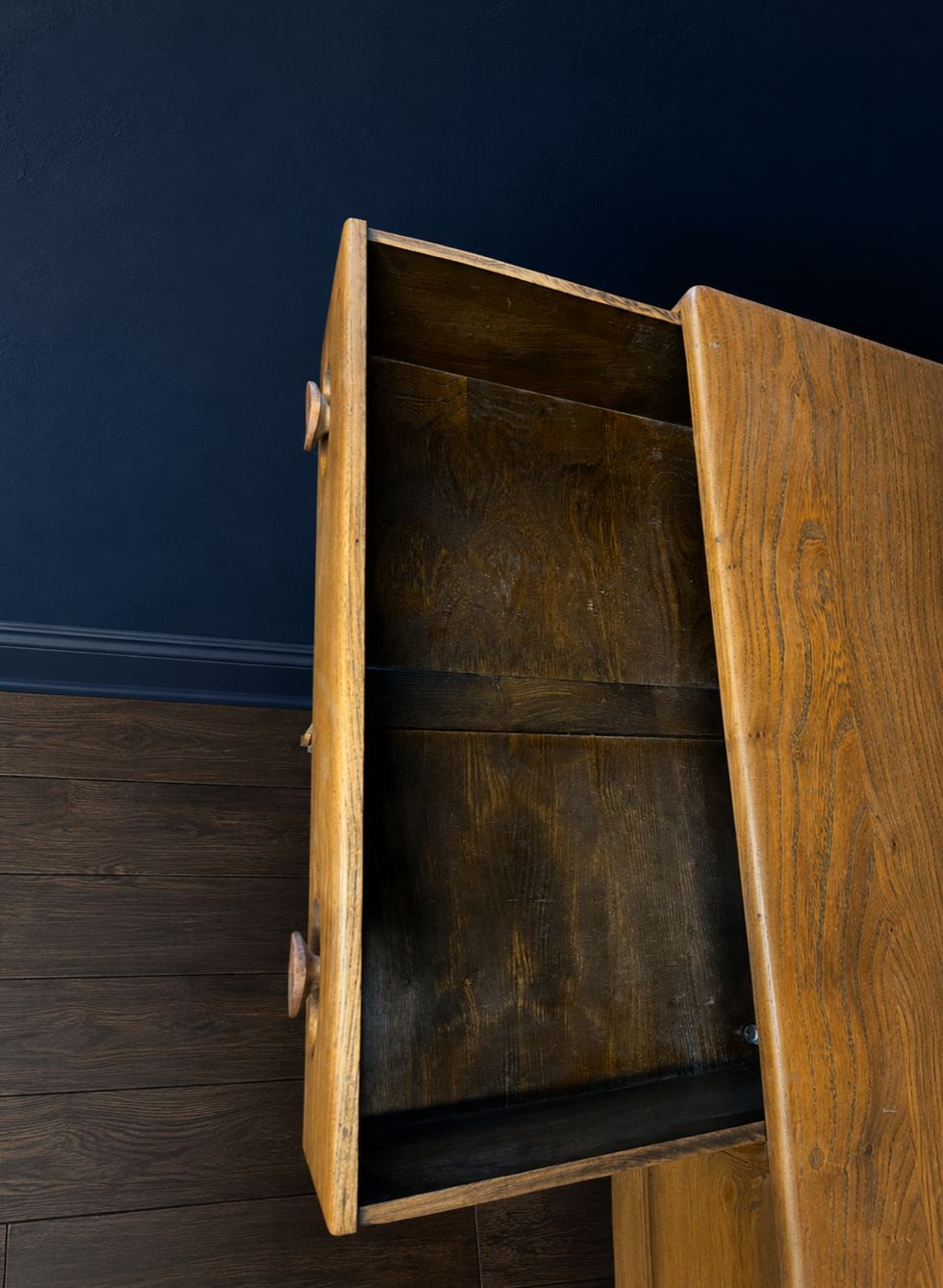 Vintage Ercol Windsor Elm Sideboard   Midcentury Modern Restored photo for sale