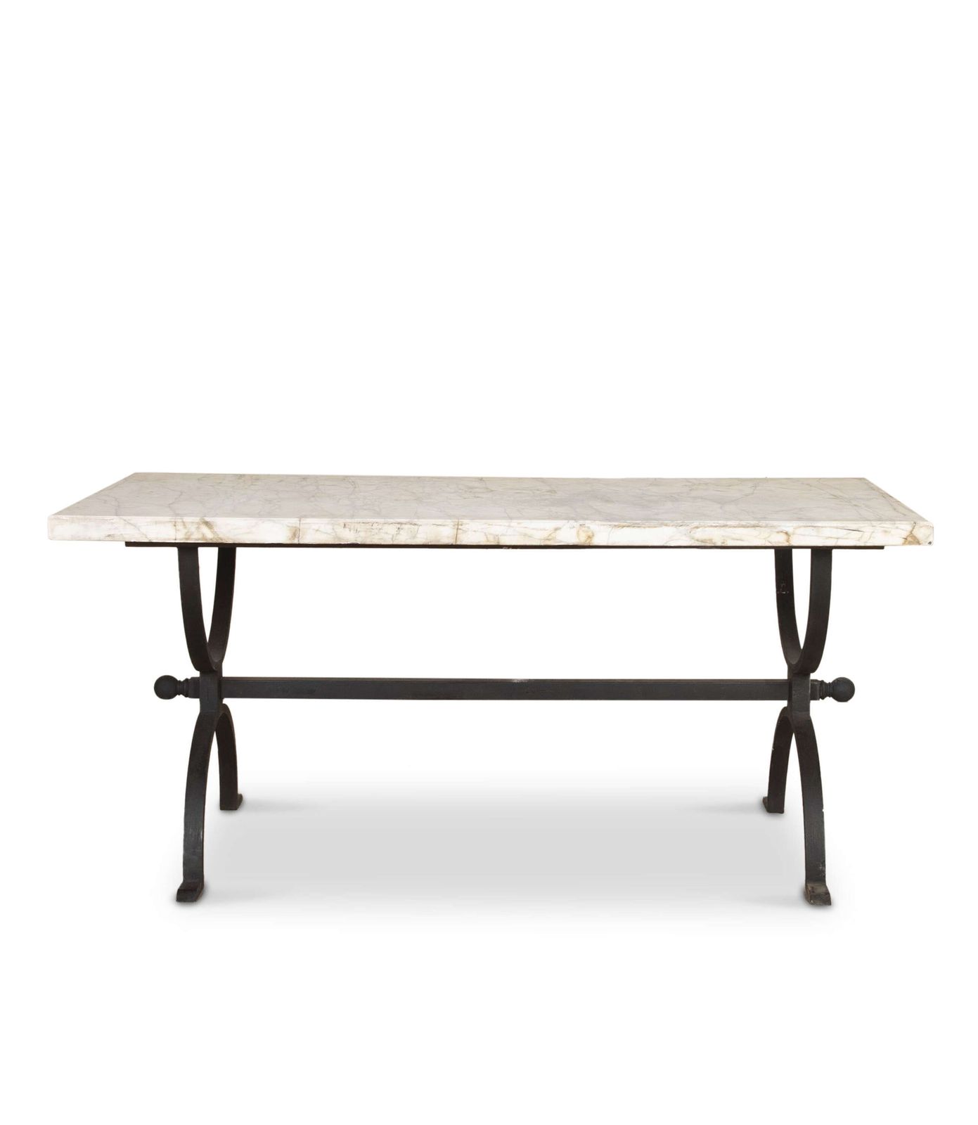 A Wonderful Large 20th Century French Garden Table From The Provence Region photo furniture