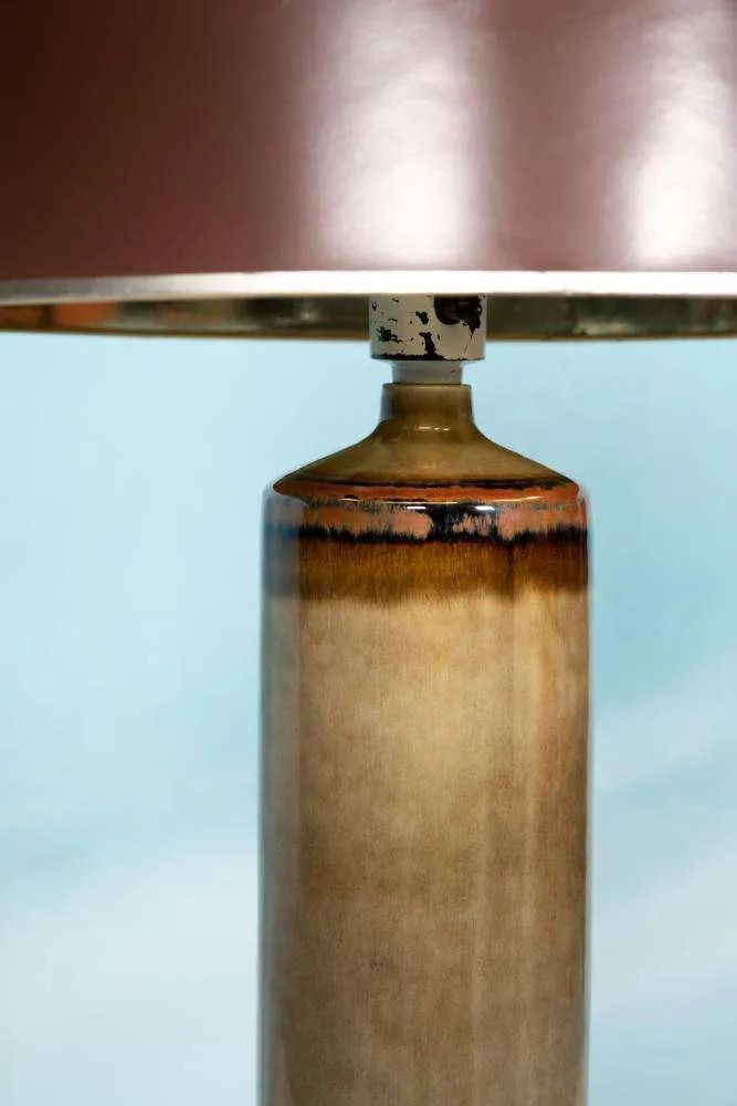Vintage Design Rörstrand Table Lamp Ceramic. photo vinterior