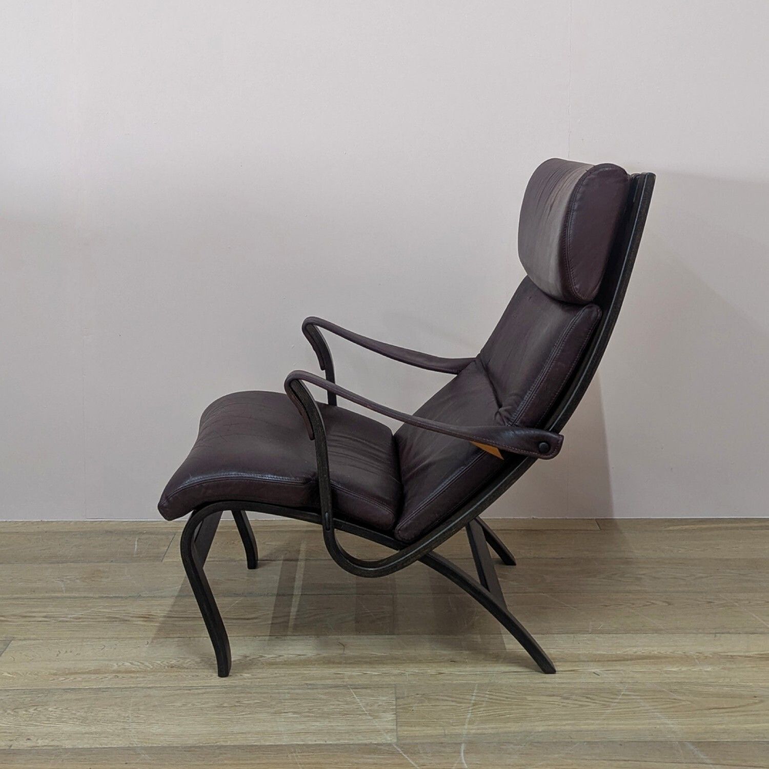 photo buy Mid Century 1970’s ‘Clipper’ Lounge Chair By Nissen & Gehl For Jeki