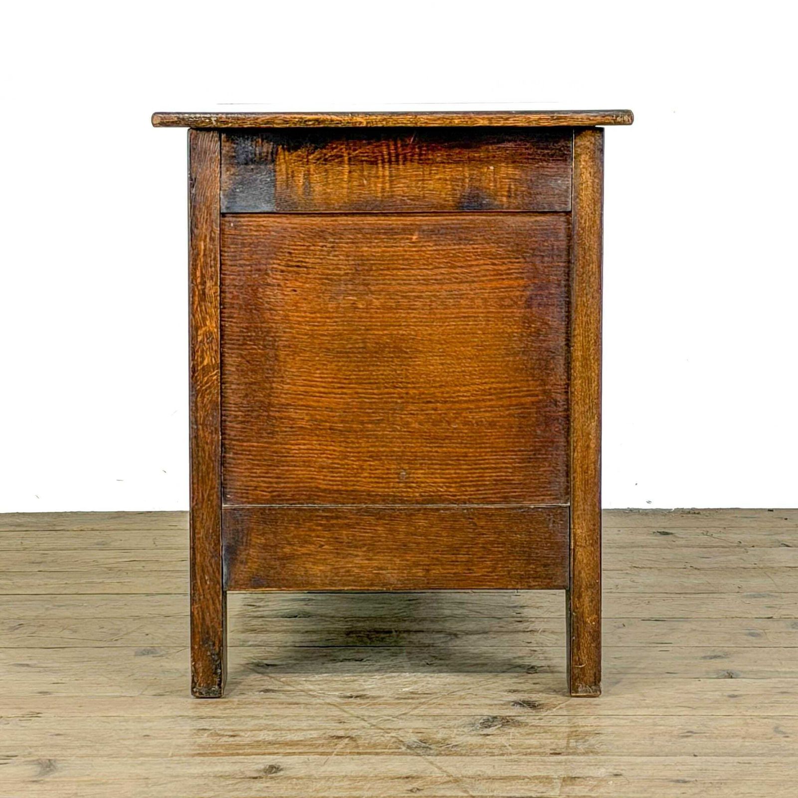 Late 20th Century Oak Coffer | Antique Coffer | Antique Furniture | Antiques | Antique Storage (M 6860) photo vinterior