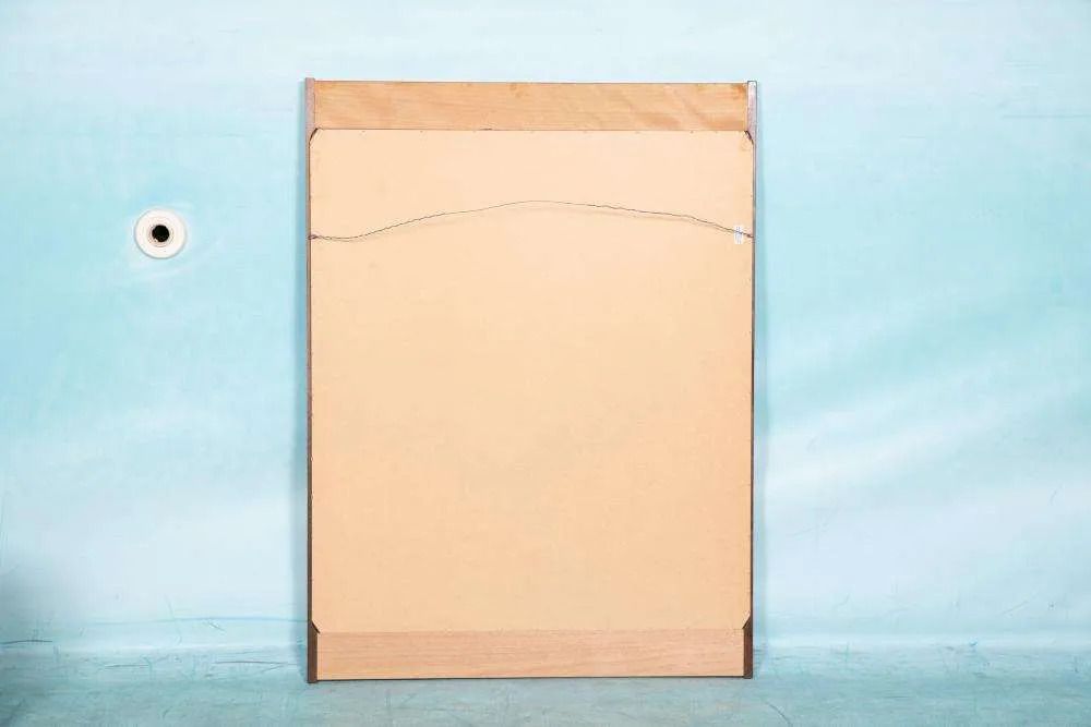 Scandinavische Vintage Design Spiegel, Teakhouten Mid Century Spiegel. photo buy