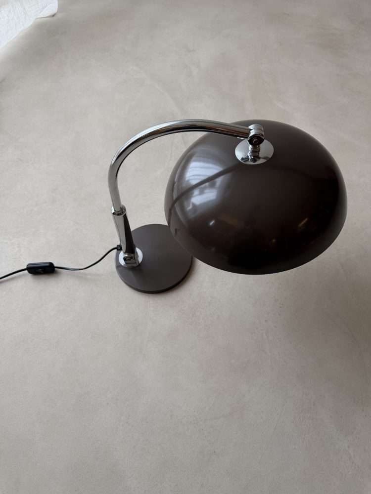 Hala Bureaulamp Model 144 Busquet Bronsgekleurd Bruin Jaren 1950 photo buy