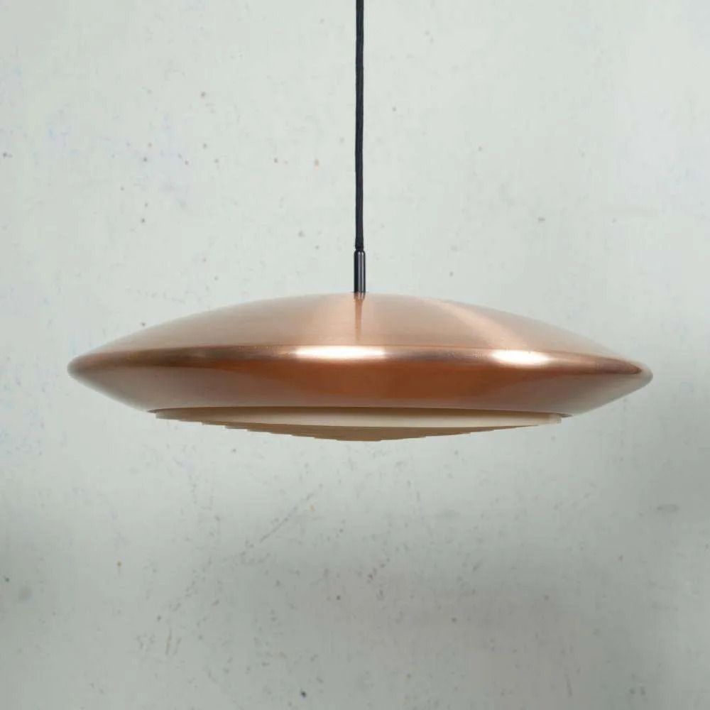 Mid Century Deens Design Hanglamp Jo Hammerborg Diskos.