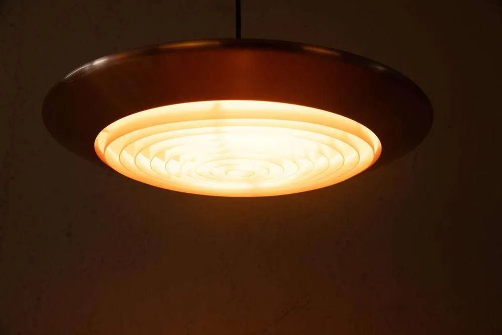 photo buy Mid Century Deens Design Hanglamp Jo Hammerborg Diskos.