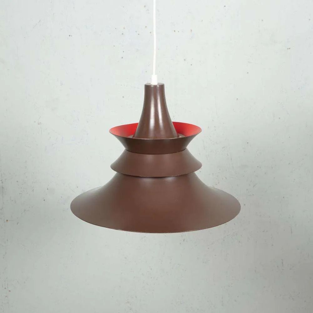 Space Age Danish Design Pendant Lamp, Vintage Danish 60s Pendant.