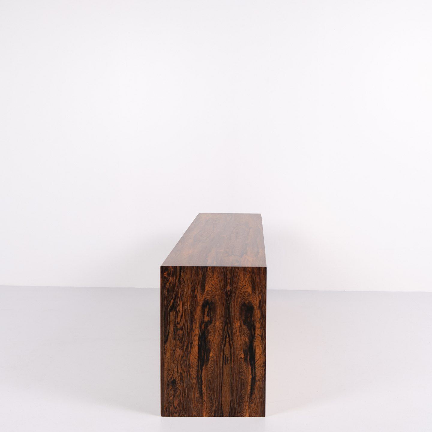 Wall Mounted Sideboard   Rosewood   Erling Torvits   Klim Furniture Factory   1950s photo for sale