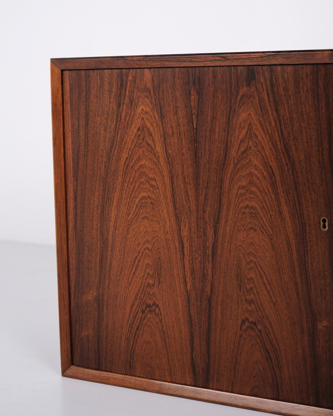 Wall Mounted Sideboard   Rosewood   Erling Torvits   Klim Furniture Factory   1950s photo vinterior