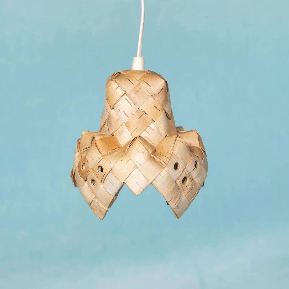Vintage Scandinavian Pendant Lamp From The 1960s, Japandi Pendant. photo furniture