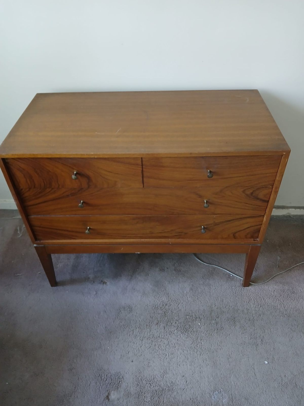 Mid Century Uniflex Chest Of Drawers. Sold Individually Ir As A Set With With A Matching Dresser And Wardrobe photo furniture