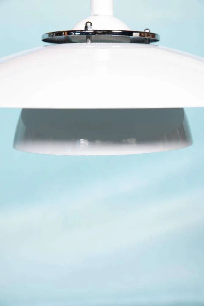 Vintage Scandinavische Schaalhanglamp, Jaren 60–70, Noordse Hanglamp. photo buy